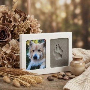 Cadre photo + empreinte